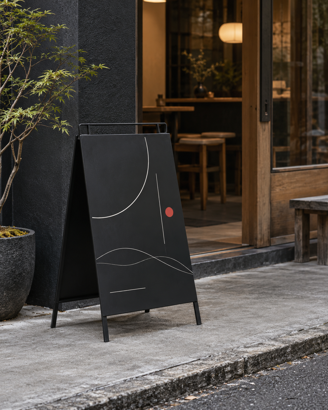 FREESTANDING SIGN|店頭での案内